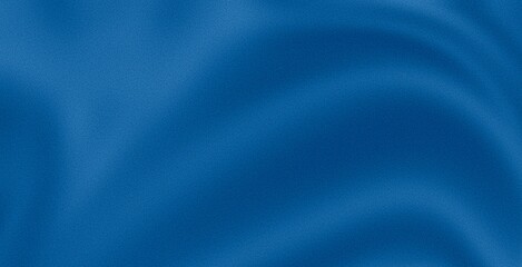 Blue fabric silk Minimalist texture for aesthetic background beautiful abstract background gradient fresh color With noise for banner	