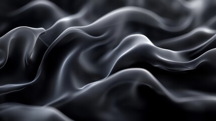 Obraz premium Abstract Flowing Fabric