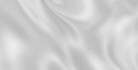 Silver fabric silk Minimalist texture for aesthetic background beautiful abstract background gradient fresh color With noise for banner	