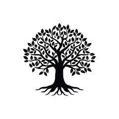 Naklejka premium tree design