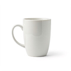Obraz premium white ceramic mug on white background