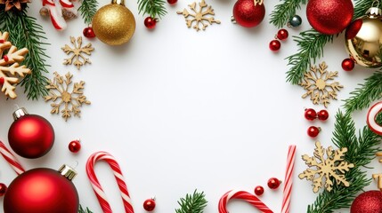 The Christmas Decorations Arrangement.