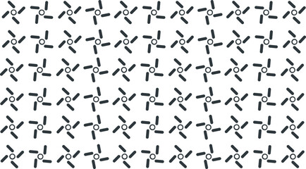 Large format art contains imitation of flowers or fans.