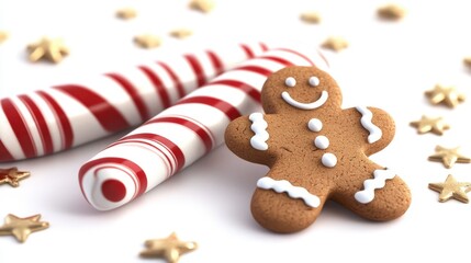 The Gingerbread Cookies and Candy