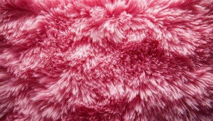 Fototapeta premium A fluffy pink carpet texture