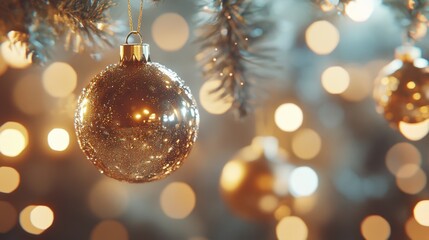 The Golden Christmas Ornament