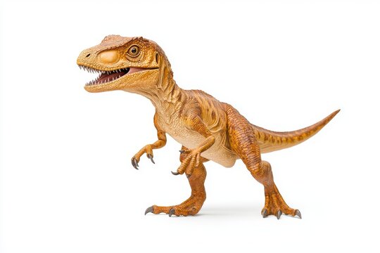 recommend clip art: The feathery appearance, slender build, and sharp claws of the Astroraptor dinosaur are demonstrated by this illustration, isolated on a white background