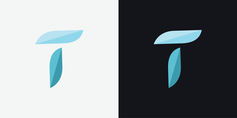 Letter T logo icon design template