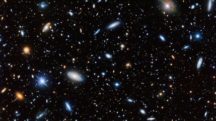 Fototapeta premium The Galaxy in Deep Space