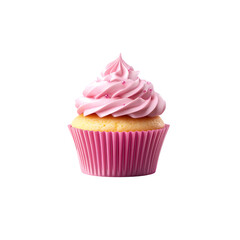 cupcake isolated on white background