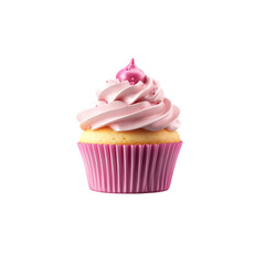cupcake isolated on white background