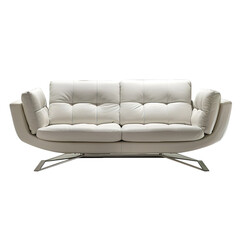 Fototapeta premium red leather sofa