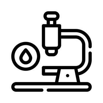 recommend clip art: Icon Microscope With Style Outline