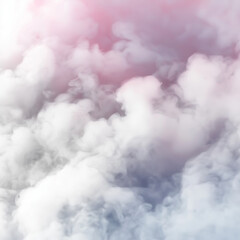 Obraz premium pink and blue smoke