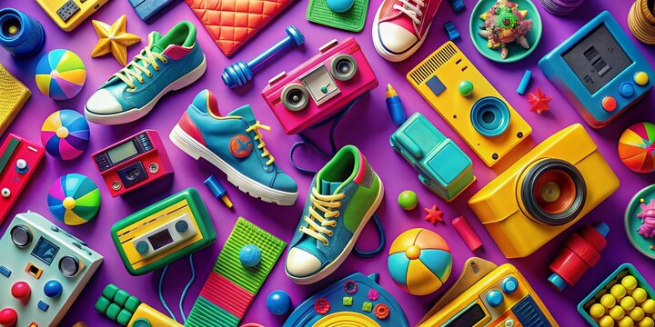 Nostalgic 90s Pop Culture Items: Retro Toys, Fashion Trends, Iconic Gadgets, and Memorable Collectibles from the Era