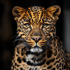 Obraz premium portrait of a leopard