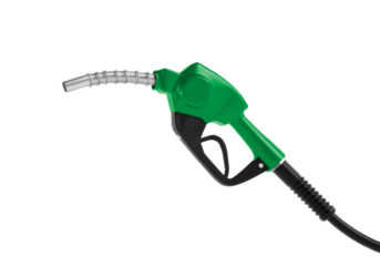 gasoline injector gasoline pump, transparent background
