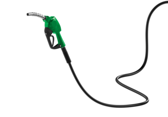 gasoline injector gasoline pump, transparent background
