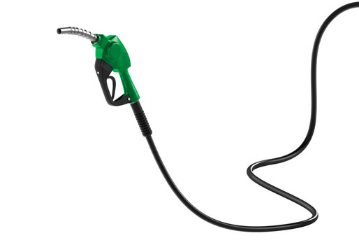 gasoline injector gasoline pump, transparent background