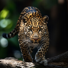Obraz premium portrait of a leopard
