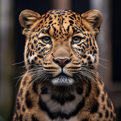 Obraz premium portrait of a leopard
