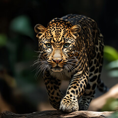 portrait of a leopard