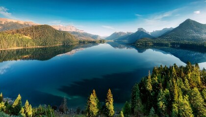 The experience of being by the lake is rejuvenating.  