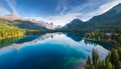 Naklejka premium The calming presence of water soothes the mind. 
