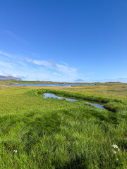 Hiking in Dj&uacute;pivogur, Iceland