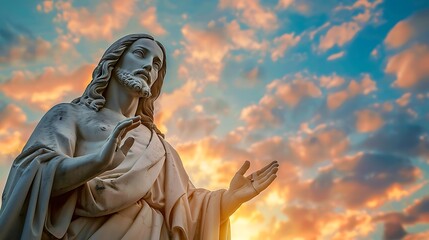 Obraz premium Jesus Wallpaper , Spiritual, Religious, Wallpaper, Jesus Christ