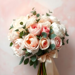 Obraz premium A romantic bouquet of peonies