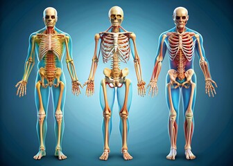 Comprehensive Set of Human Joints for Educational Purposes in Anatomy Studies