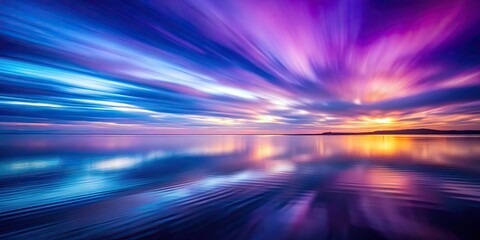 Vibrant gradient background featuring purple and blue hues, enhanced by a noisy, blurred long exposure effect, perfect for abstract art and modern design aesthetics.