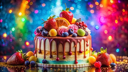 Delicious Ice Cream Cake Photography for Sweet Treats and Celebrations