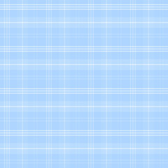 Plaid with twill weave repeat pattern in pastel blue and white.Checkered tartan gingham seamless pattern.. Geometric graphic vector illustration background design for fabric and prints.