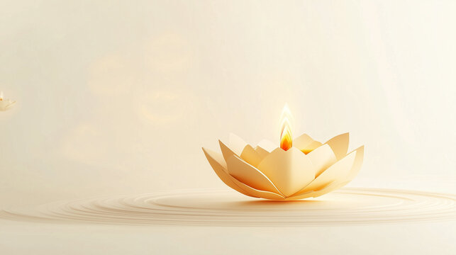 Diwali minimalist modern elegant design