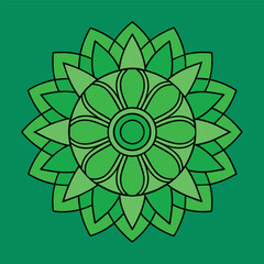 flower mandala design