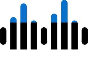 Estonia flag on Audio Wave icon