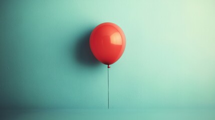 Conceptual image of a balloon slowly inflating, symbolizing the feeling of bloating