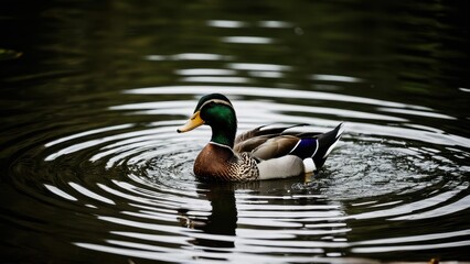 Angry duck graphic illustration showcasing a fierce cartoon duck with an expressive face. Ideal for use in logos, memes, or digital artwork. Bold and dynamic design