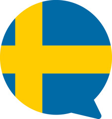 SWEDEN Falg on Chat Icon