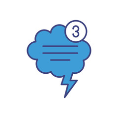 Text Message vector icons stock illustration