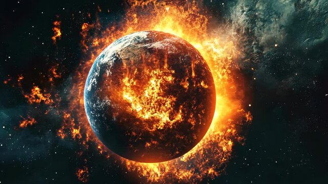 Earth in Flames