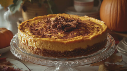 Pumpkin Spice Cheesecake Delight 