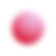 Red and Pink Circle Gradient on transparent