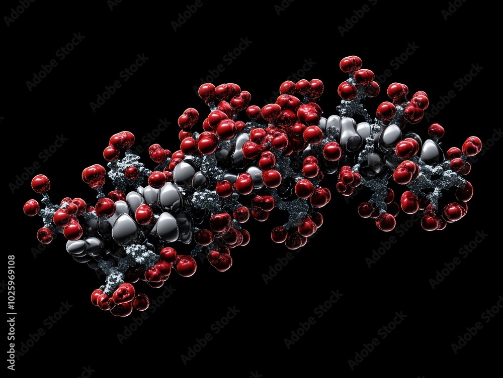 Poster computational tools for protein structure modeling, showcasing software interfaces used for molecula