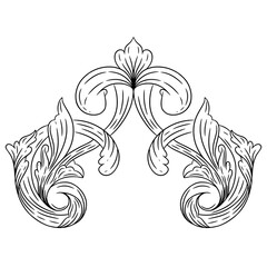 Decorative Scroll illustration