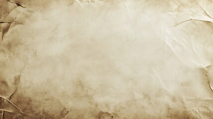 Textured vintage paper background, white isolated view
