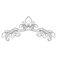 Decorative scrollwork