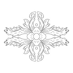 Decorative scrollwork